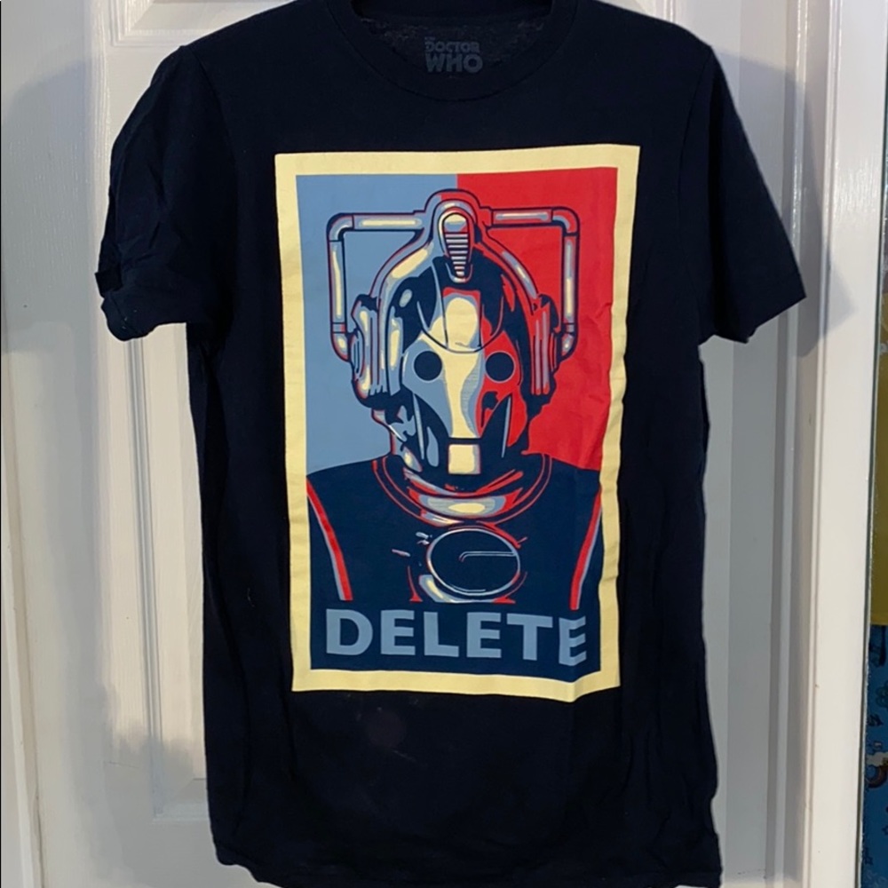 Doctor Who Cyberman t-shirt